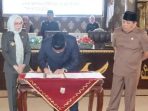 Sidang Paripurna Pengesahan RAPERDA Perubahan Tahun 2025 Bupati Tegaskan Prioritas Pembangunan Serta Pelayanan Publik