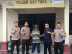 Polsek Way Tuba Bekuk Ayah Tiri Setubuhi Putrinya Berulangkali