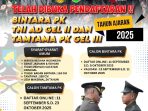 Telah di Buka Pendaftaran Bintara PK TNI AD Gel II dan Tamtama PK Gel III Tahun 2025
