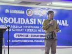 Dewas BPJS Kesehatan Siruaya Utamawan Ajak Pekerja Perkebunan Perjuangkan Hak JKN