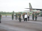 Bupati Way Kanan Sambut Kedatangan Menhan RI dan Panglima TNI di Bumi Ramik Ragom