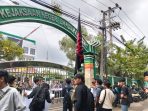 FKMBDL Gelar Aksi di Depan Kejari Bandar Lampung, Desak Penyelidikan Penjualan Tanah Fasum Griya Sukarame
