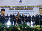 DPD NasDem Bandarlampung Resmi Dilantik, Target Dua Besar Pemilu 2029