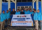 Bupati Way Kanan, Antar Keberangkatan PWI Menuju HPN Tahun 2026 Di Provinsi Banten