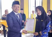 Bupati Pringsewu Lantik Lima Kapekon PAW dan Tiga Pj.Kapekon