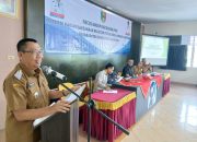 Mewakili Bupati Tanggamus, H. Moh. Saleh Asnawi, Sekretaris Daerah, Ir. Suaidi membuka Acara Focus Group Discussion (FGD) Optimalisasi Pelaksanaan Kegiatan Pekon Bersih Narkoba (Bersinar) Kabupaten Tanggamus