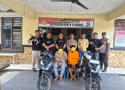 Tekab 308 Polsek Dente Teladas Berhasil Kembali Taklukan Residivis Lintas Kabupaten Komplotan Pencuri Motor Di Pt CPB