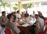 Kapolres Tanggamus Terima Kunjungan Silahturahmi Tiga Marga Adat Kebuayan