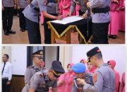 Polres Tulang Bawang Gelar Sertijab Lima Pejabat Strategis, Kuatkan Sinergi Dan Kinerja Ke Depan!