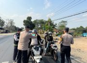 Cegah Dampak Abu Vulkanik, Polres Tulang Bawang Gerak Cepat Bagikan Masker Gratis kepada Personel dan Warga