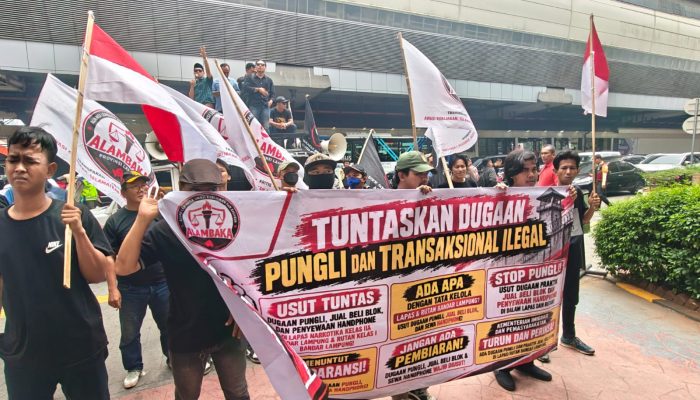 ALAMBAKA Geruduk Kemenimipas, Desak Seluruh Lapas-Rutan Lampung Diperiksa